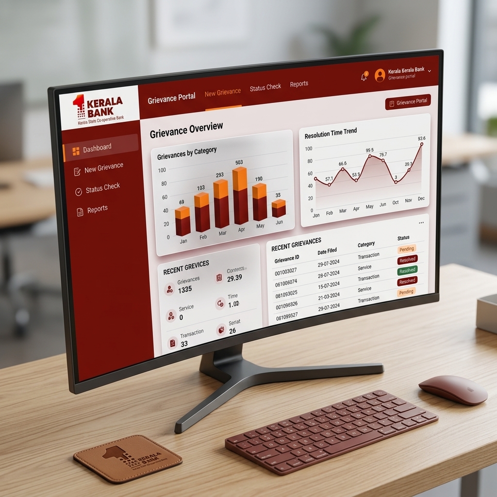 Kerala Bank Portal Dashboard